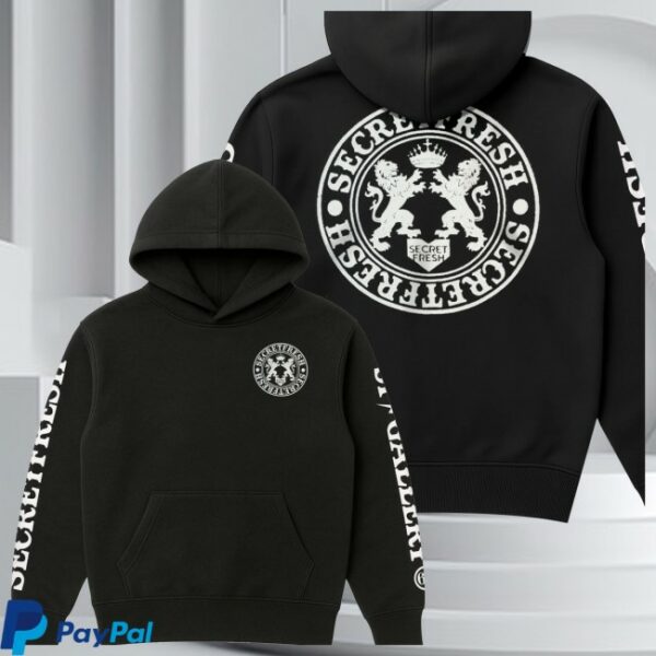 Secret Fresh Store Merch Crest Hoodie