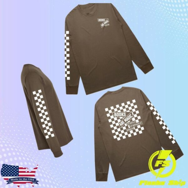 Booksaremagic Store Merch Books Are Magic Canal Long Sleeve