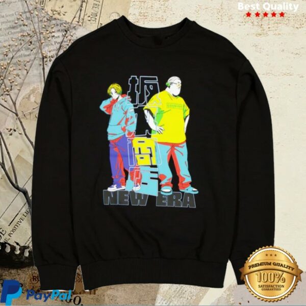 New Era Cap Store Merch Sakamoto Days Black Crewneck