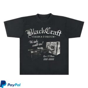 Blackcraftcult Merch Store Shop Crematorium T-Shirt