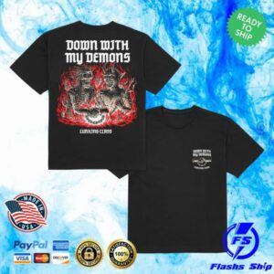 Lurking Class Merch Store Demons X Stikker Tee Black