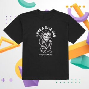 Lurking Class Merch Store Greetings Tee Black