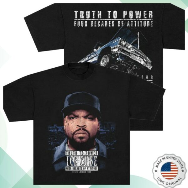Ice Cube Store Merch Truth To Power Impala Tour T-Shirt