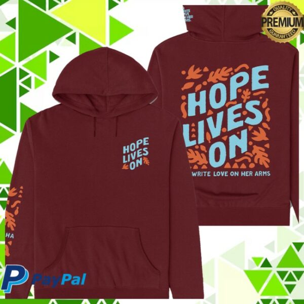 To Write Love On Her Arms Store Merch Leaf Pullover Hoodie