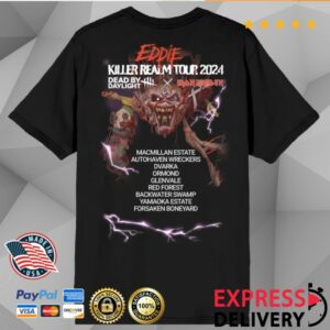 Dead By Daylight Store Merch Dead By Daylight X Iron Maiden Eddie’s Live Shirt