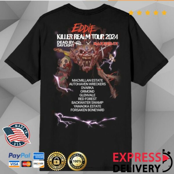 Dead By Daylight Store Merch Dead By Daylight X Iron Maiden Eddie’s Live Shirt