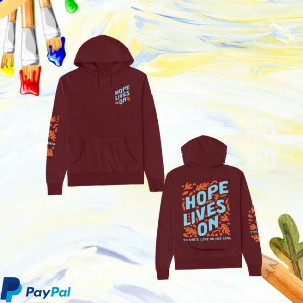 Twloha Store Merch Leaf Pullover Hoodie