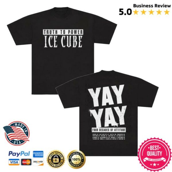 Ice Cube Merch Store Yay Yay Tour T-Shirt