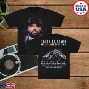 Ice Cube Merch Store Truth To Power Impala Tour T-Shirt