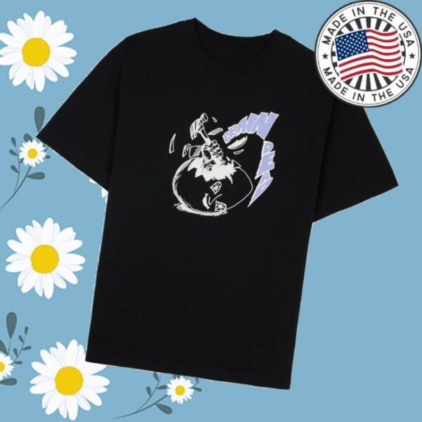 Wearebraindead Merch Store Crack An Egg T-Shirt