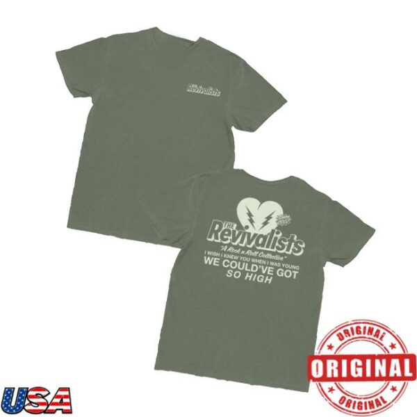The Revivalists Merch Store Wish I Knew You Lyric Tee
