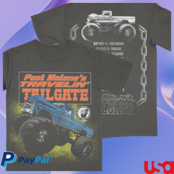 Post Malone Shop Store Merch Tailgate Tee