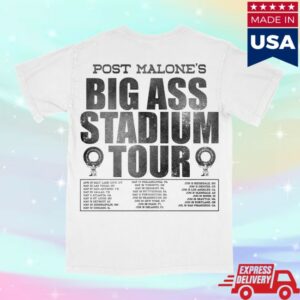 Post Malone Shop Store Merch Emoji Tour Tee