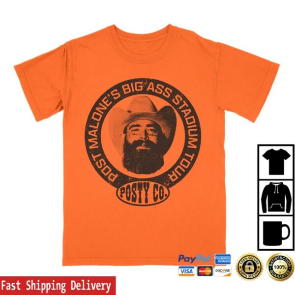 Post Malone Shop Store Merch Circle Logo Tee