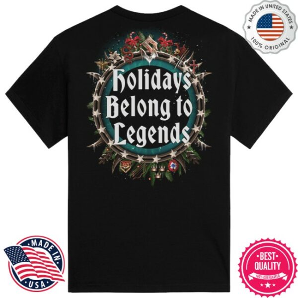 Sabaton Store Merch Holidays Belong To Legends X-Mas T-Shirt