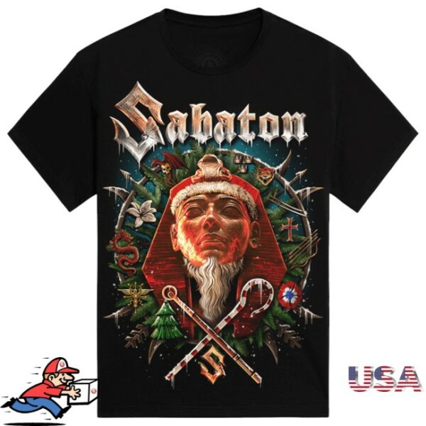 Sabaton Store Merch Holidays Belong To Legends X-Mas T-Shirt