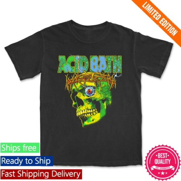 Acidbath Official Store Merch Comfort Colors Tour Shirt
