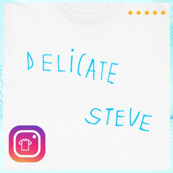 Hello Merch Store Delicate Steve Sharpie Tee