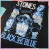 kenny the rolling stones shop store merch black and blue black tee s
