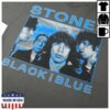 kenny the rolling stones shop store merch black and blue charcoal t shirt w