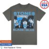 kenny the rolling stones shop store merch black and blue charcoal t shirt