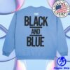 The Rolling Stones Shop Store Merch Black And Blue Charcoal T-Shirt