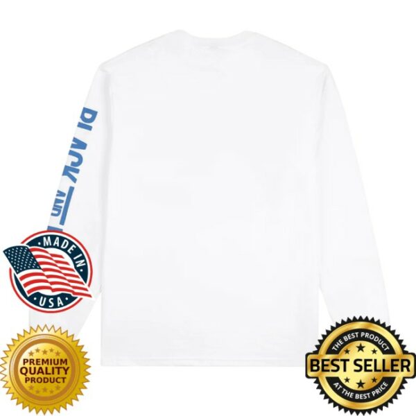 The Rolling Stones Shop Store Merch Black And Blue White Longsleeve T-Shirt