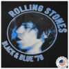 The Rolling Stones Shop Store Merch Black And Blue Mick Jagger Vest Shirt