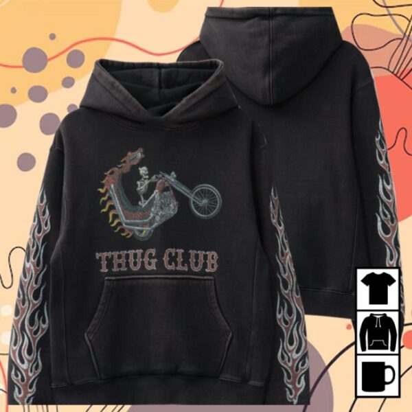 Hbx Store Merch Dragon Chopper Hoodie