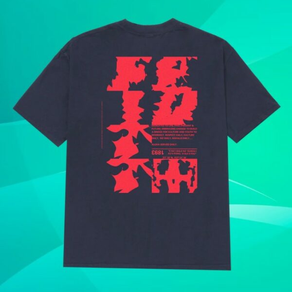 Fitted Hawaii Store Merch Nihoniho Dolphin Blue Tee
