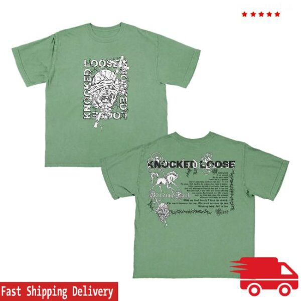 Knocked Loose Merch Store Knocked Loose Blinding Faith Tee