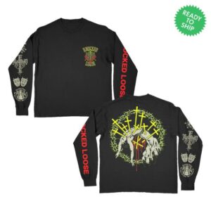 Knocked Loose Merch Store Knocked Loose Crown Of Thorns Longsleeve