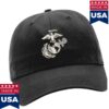 Leatherneck For Life Store Merch Eagle Globe & Anchor Unstructured Usmc Hat