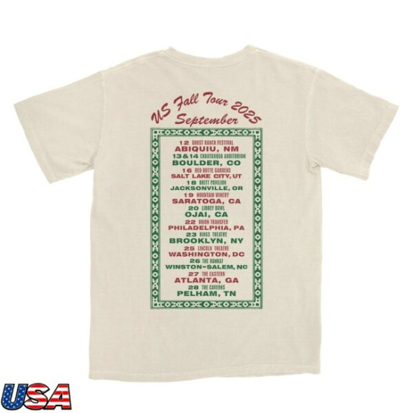 Hermanos Gutiérrez Store Merch September 2025 Tour Tee