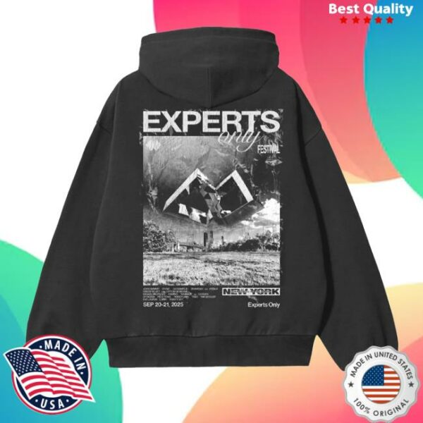 Experts Only Store Merch Experts Only Festival Hoodie