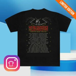 Pdoomrecords Store Merch King Gizzard And The Lizard Wizard Phantom Island Tour 2025 Tee