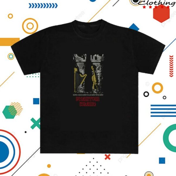 Pdoomrecords Store Merch King Gizzard And The Lizard Wizard Phantom Island Tour 2025 Tee