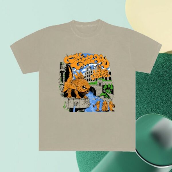 Pdoomrecords Store Merch King Gizzard And The Lizard Wizard Goldfish Fountain Tee