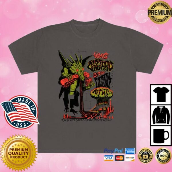 Pdoomrecords Store Merch King Gizzard And The Lizard Wizard Truck Destroyer Tee