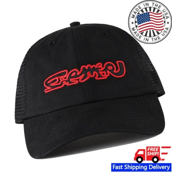 Former Merchandise Store Merch Betrayer Trucker Black Cap