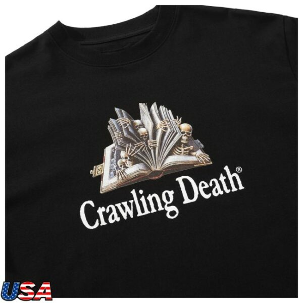 Crawling Death Store Merch Book T-Shirt