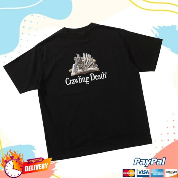 Crawling Death Store Merch Book T-Shirt