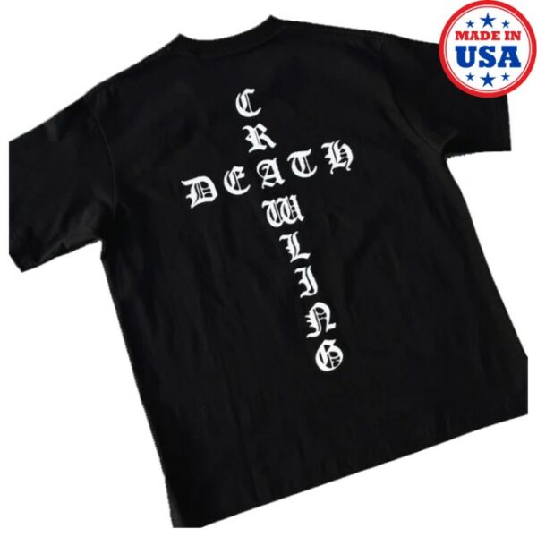 Crawling Death Store Merch Cross T-Shirt