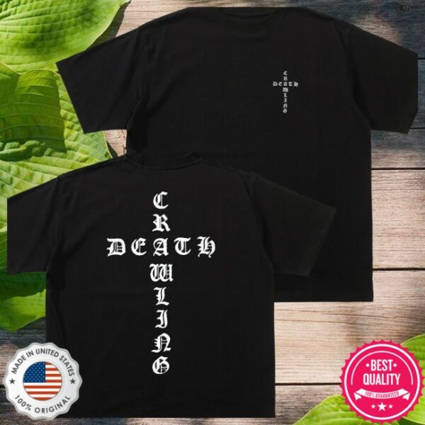 Crawling Death Store Merch Cross T-Shirt