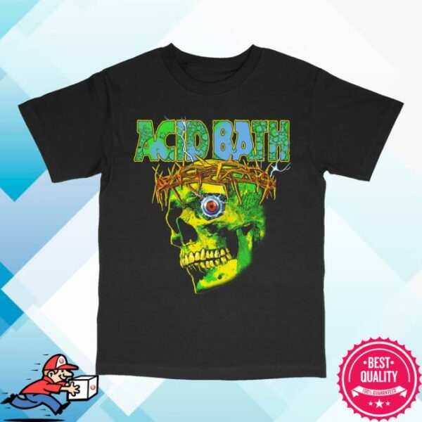 Acid Bath Official Merch Store Tour Shirt – American Apparel