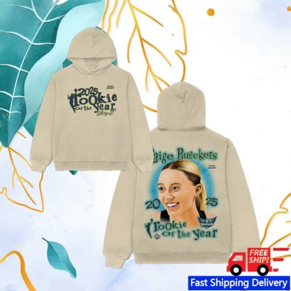 Dallas Wings Shop Merch Playa Society X Wings Rookie Of The Year Hoodie Bueckers