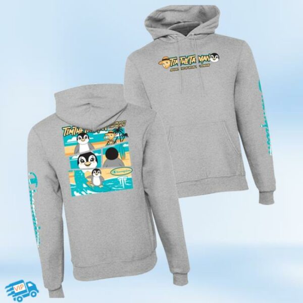 Timthetatman Merch Store Unisex Powerblend Fleece Hoodie Grey