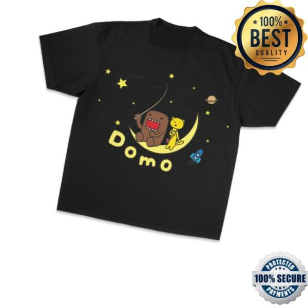 Domo Kun Merch Store Domo Moon Tee