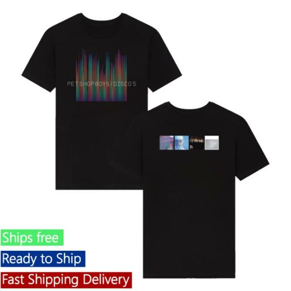 Pet Shop Boys Merch Store Disco 5 T-Shirt