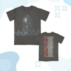 Post Malone Shop Merch Knight Tour Tee